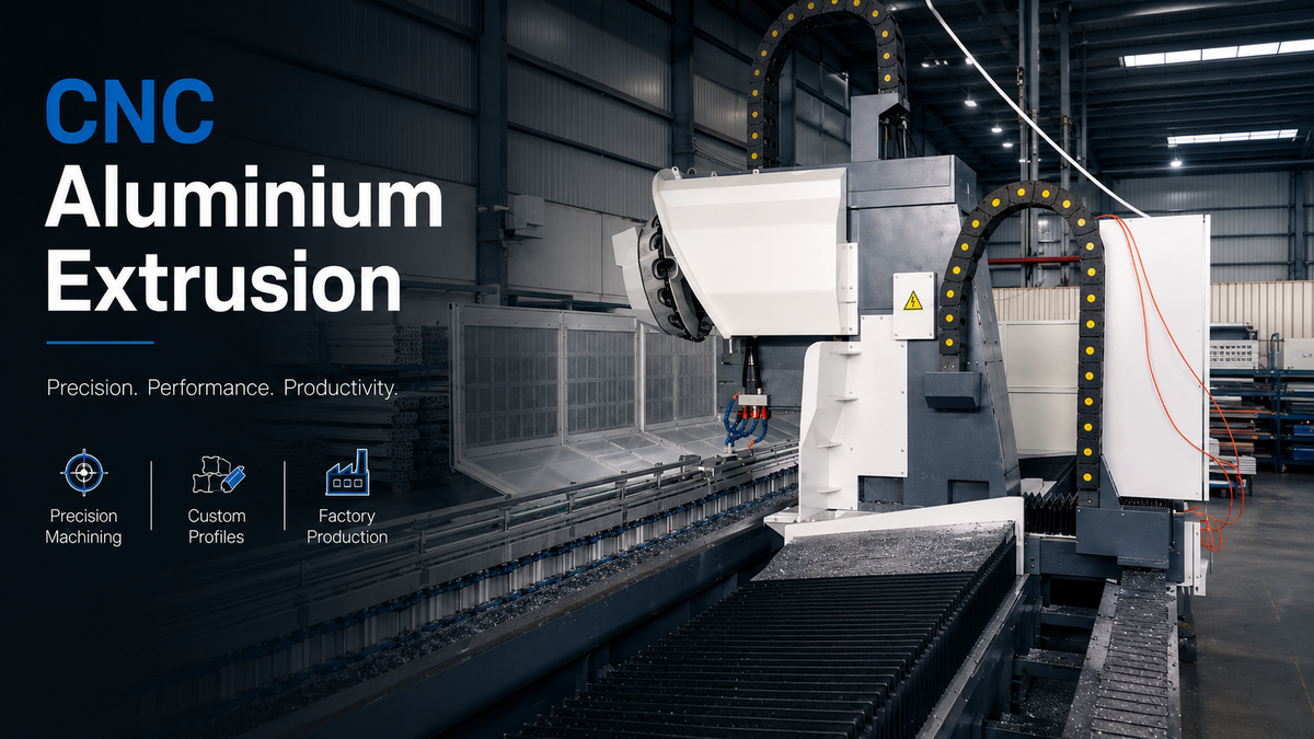 CNC Aluminium Extrusion Guide For Custom Industrial Parts