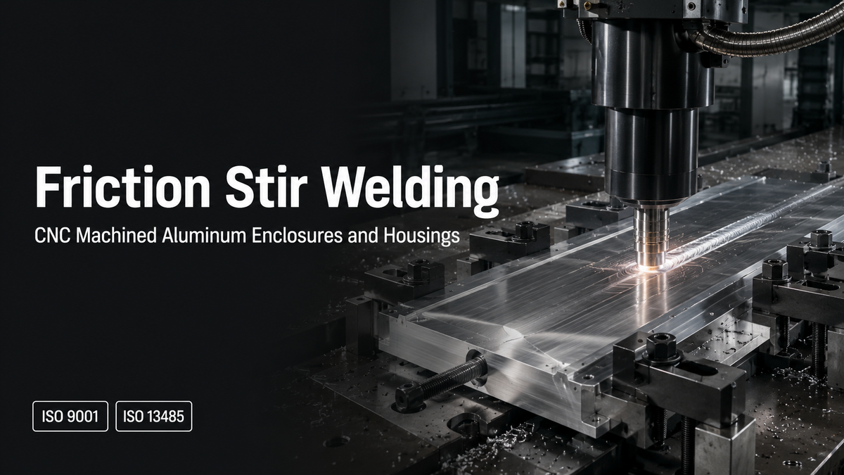 Friction Stir Welding: CNC Machined Aluminum Enclosures and Housings