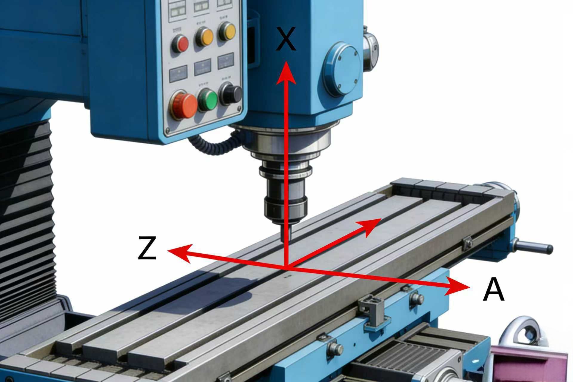 4-Axis CNC Milling Machine for Complex Undercut Features