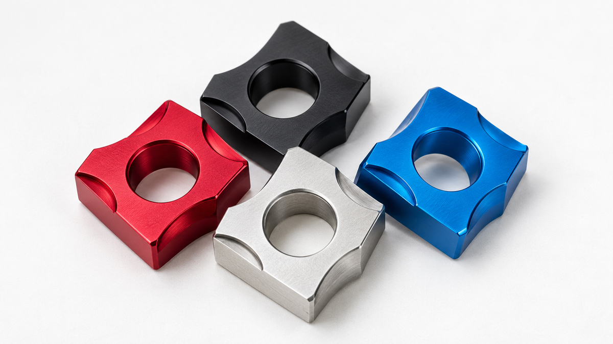 Anodizing for CNC Milled Parts with Custom Color Finishes