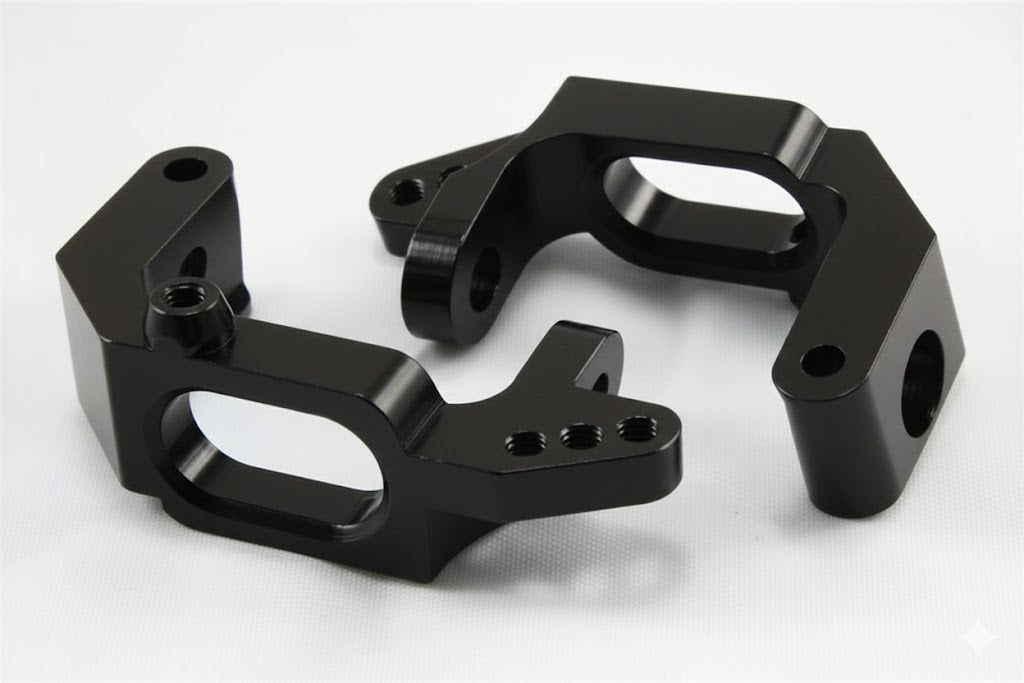 CNC Machined Parts Treated With the Black Oxide Finish for Corrosion Resistance