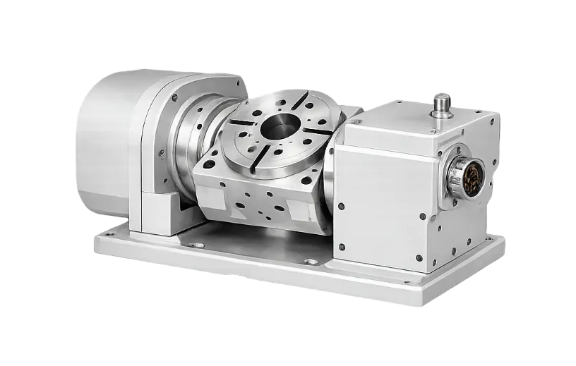 High-Precision 5-Axis Rotary Table for Industrial CNC Applications