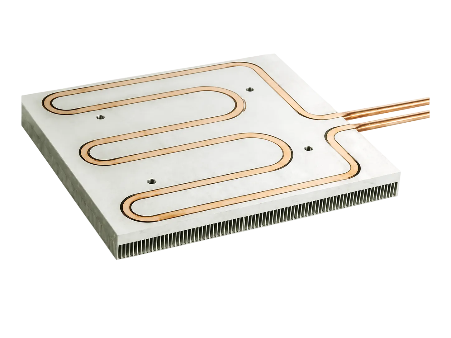 Liquid Cold Plate with Embedded Copper Tube for High Power Cooling