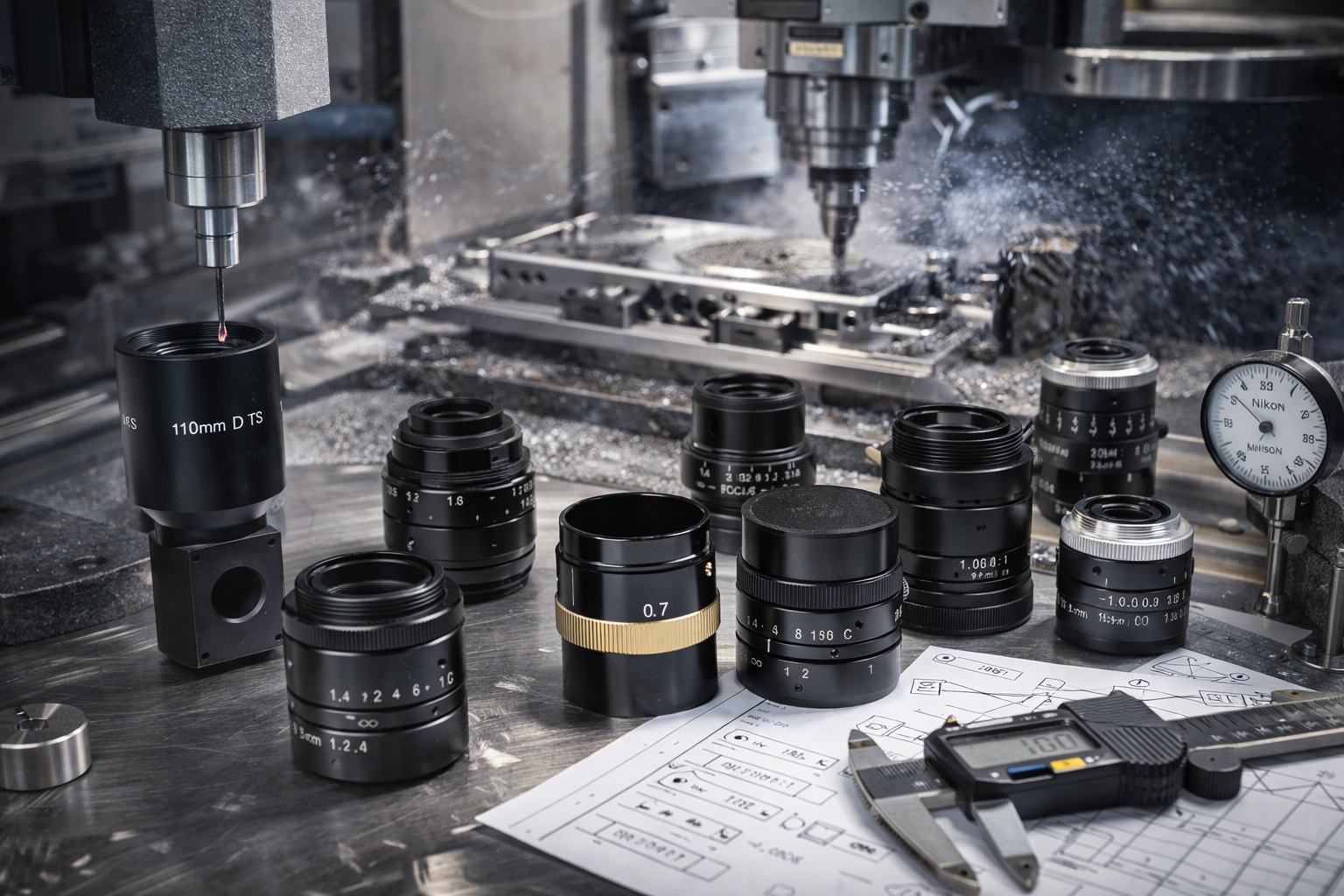 Optical Mirror Machining: GD&T-Controlled Precision for High-Stability Optical Systems