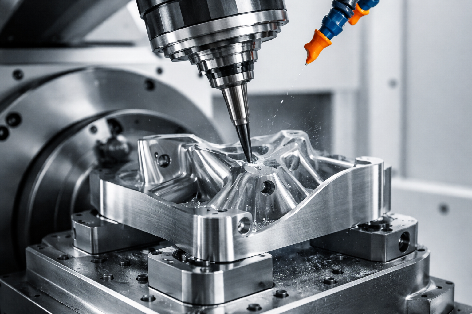 Complex CNC Machining Part|Multi-Axis Machining for Difficult Geometry ...
