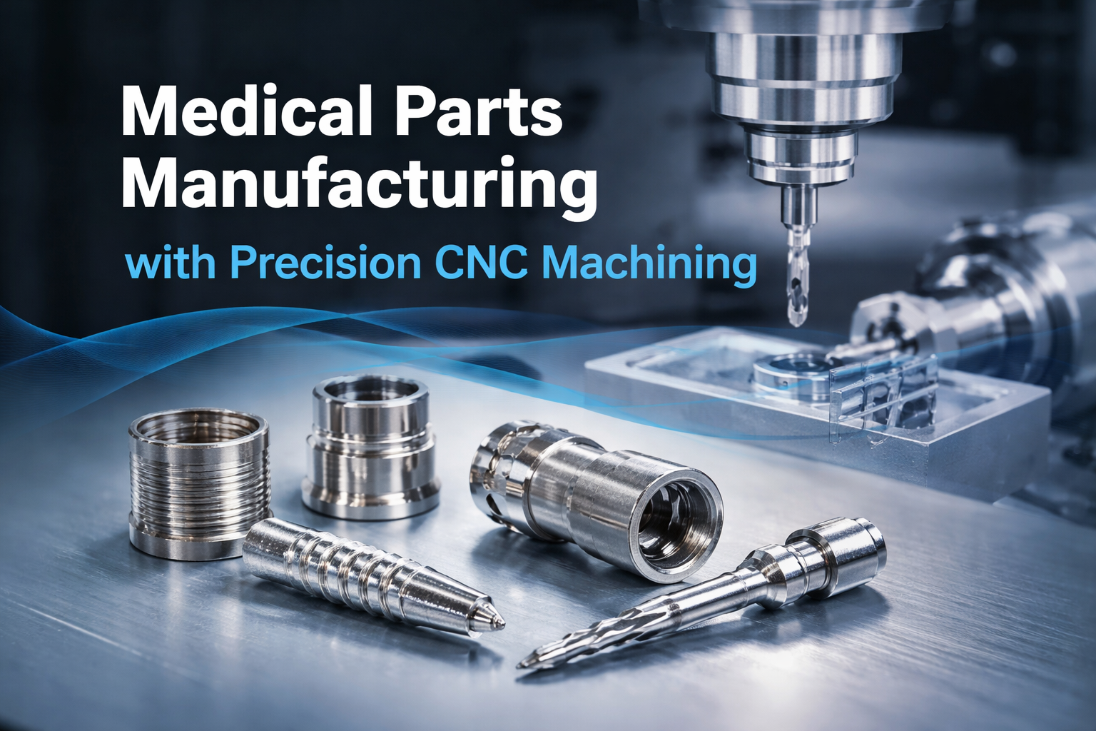 Medical Parts Manufacturing with Precision CNC Machining