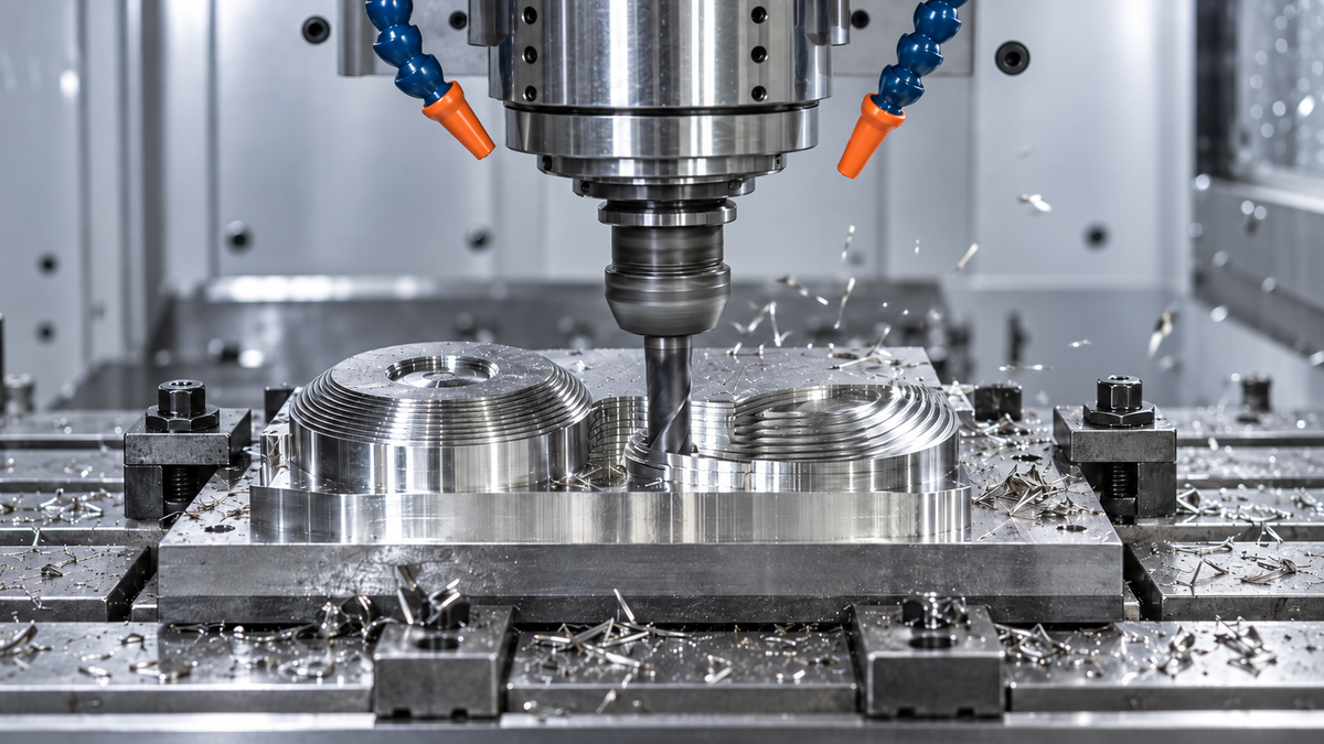 Custom CNC Milling Process for Precision Machined Parts