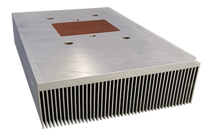 High Performance Aluminum Extruded Heat Sink with Optimized Plate Fin Design